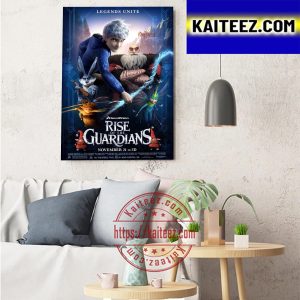 Rise Of The Guardians Of Deam Works Art Decor Poster Canvas