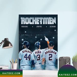 Rocketman MLB World Series Houston Rockets Poster