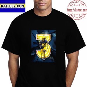 Rod Moore Michigan Football CFP Ranking 3 Vintage T-Shirt