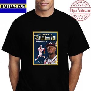 Ronald Acuna Jr NL Comeback Player Of The Year Atlanta Braves MLB Vintage T-Shirt