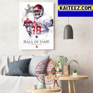 Roy Williams Is 2022 College Football Hall Of Fame Art Decor Poster Canvas