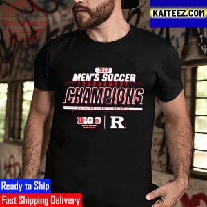 Rutgers Scarlet Knights 2022 Big Ten Mens Soccer Conference Tournament Champions Vintage T-Shirt