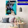 San Diego Volleyball Katie Lukes WCC Player Of The Year Art Decor Poster Canvas