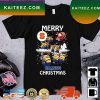 Santa Claus With Sleigh Minions Mercer Bears Christmas T-shirt