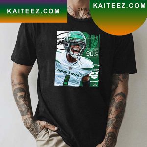 Sauce Gardner New York Jets Highest Coverage Grade In Single Coverage Fan Gifts T-Shirt