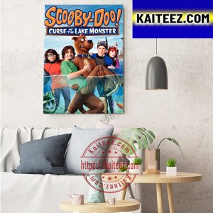 Scooby Doo Curse Of The Lake Monster Art Decor Poster Canvas