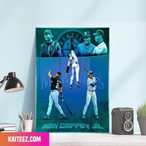 Seattle Mariners Ken Griffrey Jr What If The Kid Was A Kid Again Poster