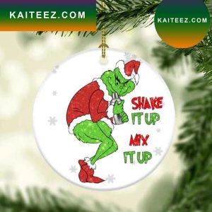Shake It Up Mix It Up Grinch Christmas Ornament