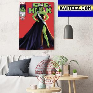 She Hulk 2022 8 Marvel New Comic Art Decor Poster Canvas