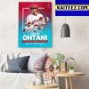 Spencer Strider NL Rookie Of The Year Finalist Atlanta Braves MLB Art Decor Poster Canvas