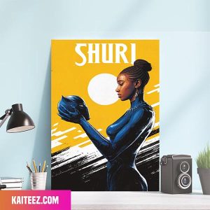 Shuri as Black Panther Wakanda Forever Marvel Studios Poster