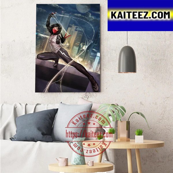 Silk Spider Society Art Decor Poster Canvas