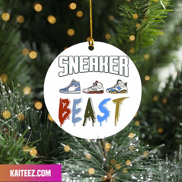 Sneaker Beast Shoe Collector Footwear Fans Sneaker Ornament