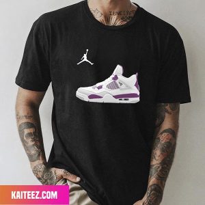 Sneaker Concepts Air Jordan 4 Military Purple Fan Gifts T-Shirt