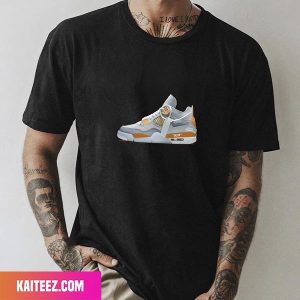 Sneaker Concepts Air Jordan 4 x Off-white POP Orange Fan Gifts T-Shirt