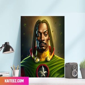 SnoopDog as Captain Canabis Funny Superheroes Poster