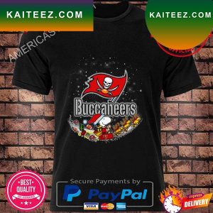 Snoopy Christmas Tampa Bay Buccaneers t-shirt