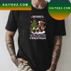 Snoopy and Friends Merry Colorado Avalanche Christmas T-shirt