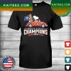 Snoopy and Woodstock astronaut 2022 World Series Champions 2017-2022 T-shirt