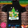Snoopy the Peanuts green bay packers Christmas T-shirt