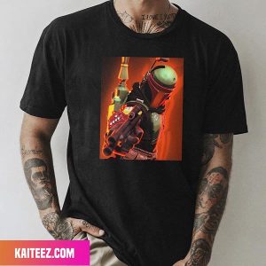 Some Renders Of The Boba Fett Sclupt Star Wars Art Fan Gifts T-Shirt