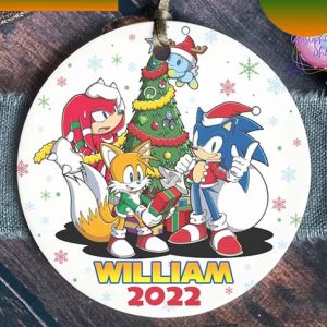 Sonic Disney Christmas Ornament