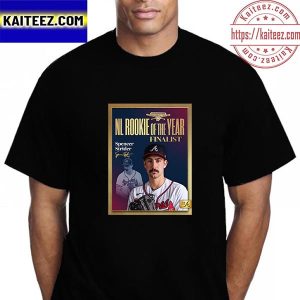 Spencer Strider NL Rookie Of The Year Finalist Atlanta Braves MLB Vintage T-Shirt
