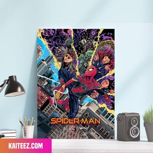 Spiderman x Sinister 6 x Doctore Strange No Way Home Marvel Studios Poster