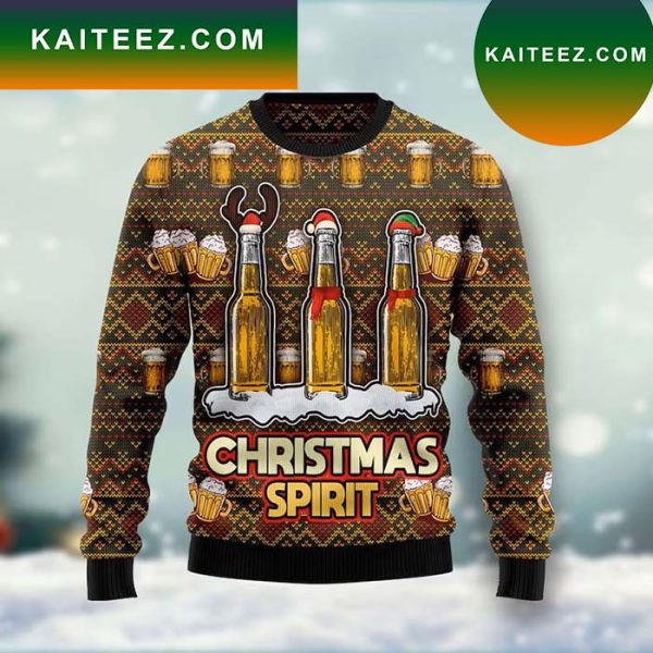 Spirit Beer Ugly Sweater