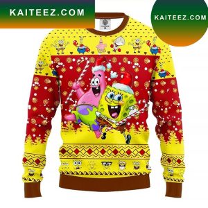 SpongeBob SquarePants Ugly Knitted Christmas Sweater