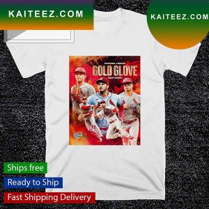 St. Louis Cardinals National League Gold Glove Team Award T-shirt