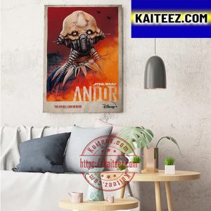 Star Wars Andor Two Tubes Character Poster Art Decor Poster Canvas