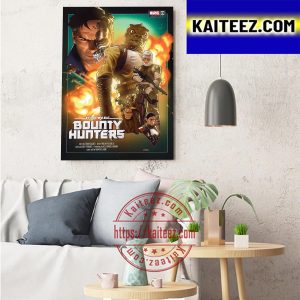 Star Wars Bounty Hunters Art Decor Poster Canvas