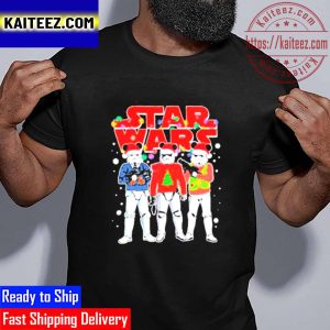 Star Wars Xmas Lights Christmas 2022 Vintage T-Shirt