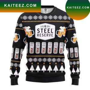 Steel Reserve Beer Ugly Sweater
