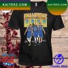 The Golden State Warriors champions 1947 2022 Stephen Curry and Klay Thompson signatures T-shirt