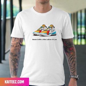 Stewie Griffin x Nike LeBron 18 Low Fan Gifts T-Shirt