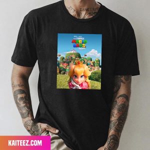 Super Mario Bros Princess Peach Poster Movie Fan Gifts T-Shirt