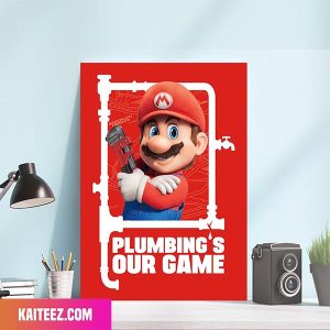 Super Mario Movie Character Mario Poster