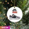 Travis Scott x Fragment x Air Jordan 1 Christmas Sneaker Ornament