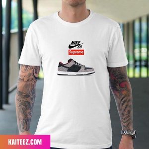 Supreme x Nike SB Dunk Low Fan Gifts T-Shirt