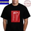 Switzerland 2022 FIFA World Cup Squad Vintage T-Shirt