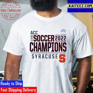 Syracuse Orange 2022 ACC Mens Soccer Conference Tournament Champions Vintage T-Shirt