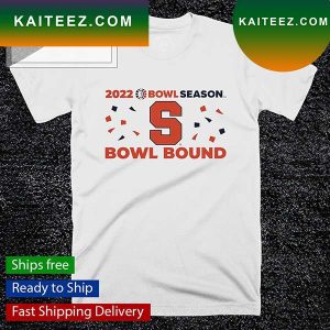 Syracuse Orange 2022 Bowl Season Bowl Bound T-shirt