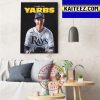 Tampa Bay Rays Thank You For Everything Yarbs Ryan Yarbrough MLB Art Decor Poster Canvas