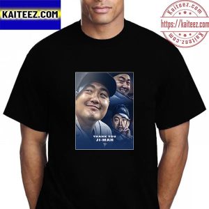 Tampa Bay Rays Thank You Ji Man Choi Vintage T-Shirt