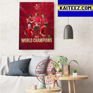 Team Canada World Champions In The Davis Cup Finals Art Decor Poster Canvas