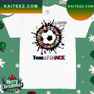 Team France Qatar World Cup 2022 T-shirt