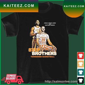 Tennessee Basketball Step Brothers Josiah Jordan James And Santiago Vescovi T-shirt
