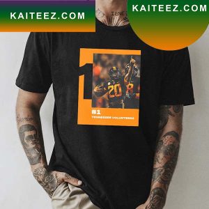 Tennessee Football Number One Reigns A Top The First CFB Playoff Rankings Fan Gifts T-Shirt